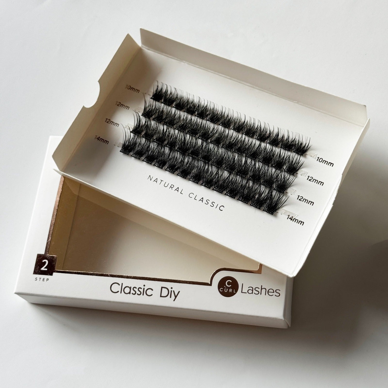 D Curl Individual Eyelash Extensions – Soft & Wispy Effect